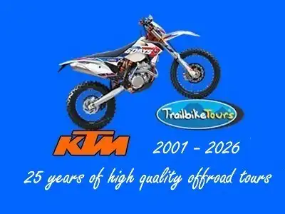 TrailbikeTours 2001 - 2026. Tours de enduro off‑road en motos KTM por España