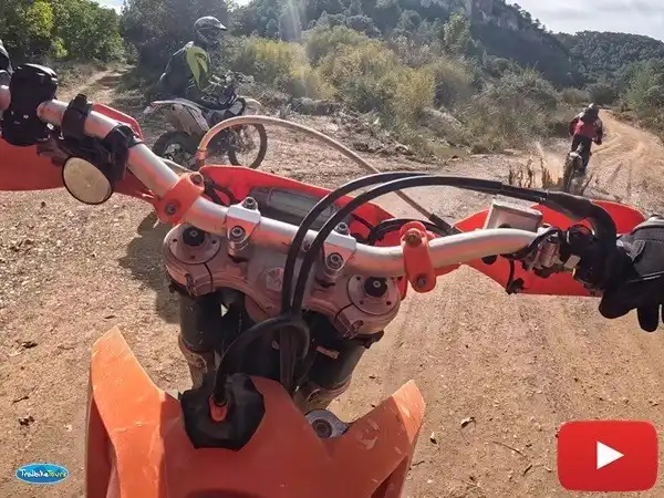 ¡Han acondicionado la ruta para nosotros!