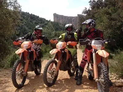 Enduro en el Parque Natural dels Ports con paisajes impresionantes y rutas increíbles