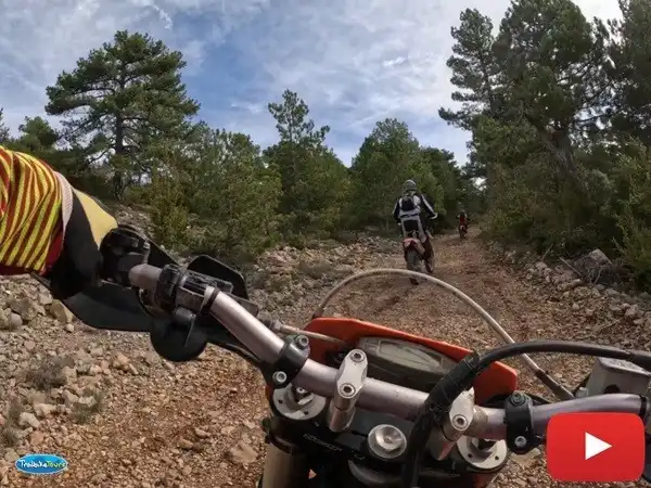 October 2025, ride to the top on a KTM enduro motorbike