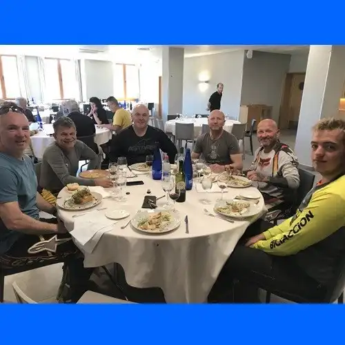 Lunch with TrailbikeTours