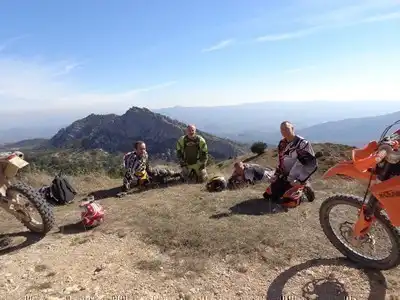 Offroad motorbike holidays in Aragon, Catalonia and Valencia, Spain