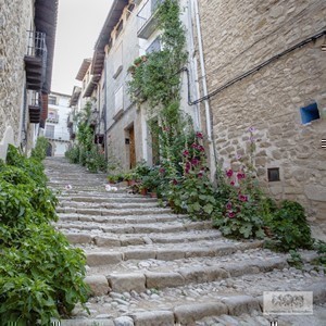 The perfectly preserved and restored "old town" of Valderrobres